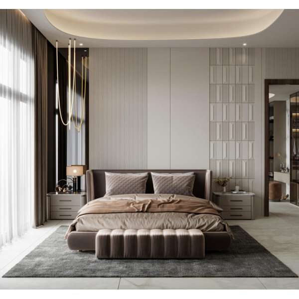 Thiết kế phòng ngủ master cho căn penthouse diện tích 35m2